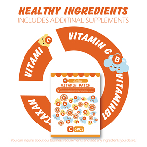 Embalagem Personalizada Impermeável Pele Clareamento Produtos Vitamina C <span class=keywords><strong>Patch</strong></span> Natural Transdérmica <span class=keywords><strong>Patch</strong></span> - Product Image 3