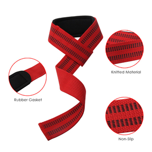 ZHOYA Gym Fitness Levantamiento <span class=keywords><strong>de</strong></span> pesas Muñequera Protección Culturismo Antideslizante Espesar Entrenamiento Pull Up Muñequeras Brace - Product Image 2