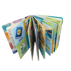 สมุดบันทึกความทรงจำสำหรับเด็กปกแข็งแบบกำหนดเองได้ หน้ากระดาษแข็งแบบมีกาว เป็นมิตรกับสิ่งแวดล้อม - Product Image 2