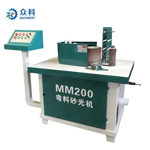 ZK Curve sander for solid wood edge sanding /Sander for curved surface shaped wood strip sanding machine