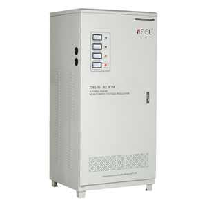 Stabilisateurs de tension verticaux à servomoteur triphasé 380 V CA TNS-20KVA 30KVA 60KVA 90KVA, fabriqués en cuivre, directement de l'usine - Product Image 5