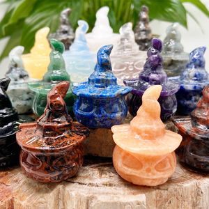 Oferta Especial: Mini Calabaza Tallada a Mano en Cristal Natural, Gema Curativa para Regalo - Product Image 1
