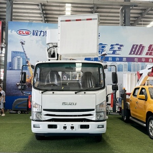 Plataforma de Trabajo Aéreo Aislada Isuzu de 18m <span class=keywords><strong>para</strong></span> Reparación de Cables Eléctricos, Grúa Montada en <span class=keywords><strong>Camión</strong></span>, <span class=keywords><strong>Camión</strong></span> con Cesta Elevadora - Product Image 5