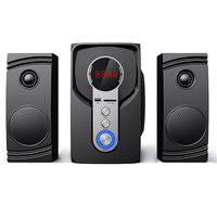 Sistema de Audio para el Hogar, Altavoces Multimedia 2.1 para Computadora de Escritorio, Sistema de Cine en Casa con Subwoofer, Altavoces Bluetooth con Woofer