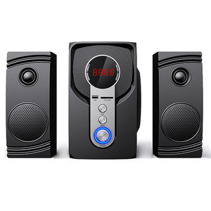 Ensemble audio domestique, haut-parleurs multimédias pour ordinateur de bureau, système de cinéma maison 2.1 avec caisson de basses, haut-parleurs Bluetooth, caisson de basses - Product Image 3