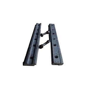 Plaque de raccordement en acier UIC60 de qualité pour rail de 50 kg, avec 6 trous, <span class=keywords><strong>prix</strong></span> de gros - Product Image 2