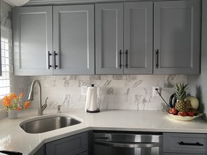 Pied de base en alliage de zinc solide carré noir poignées de cuisine poignées de meubles pour armoire à tiroirs armoire - Product Image 6