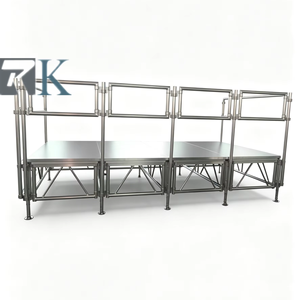 ระบบเวทีเคลื่อนที่กลางแจ้งทำจากอลูมิเนียม สำหรับงานแต่งงาน งานปาร์ตี้ คอนเสิร์ต และการแสดงต่างๆ - Product Image 1