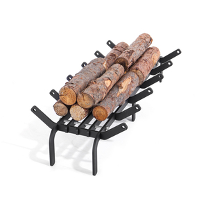Grille <span class=keywords><strong>de</strong></span> foyer noire multi-tailles personnalisée <span class=keywords><strong>pour</strong></span> <span class=keywords><strong>cheminée</strong></span> intérieure, foyer, brasero, poêle, grille à bois <span class=keywords><strong>de</strong></span> chauffage - Product Image 2