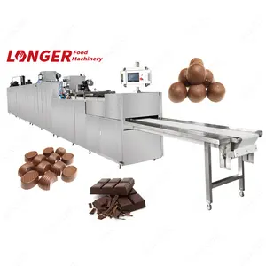 Molde do chocolate do chip, equipamento do depósito da pasta do chocolate que faz a máquina tudo em uma máquina