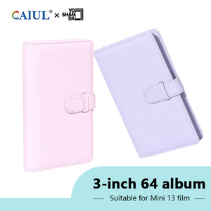Álbum de <span class=keywords><strong>fotos</strong></span> de cuero al por mayor de 3 pulgadas para Fujifilm <span class=keywords><strong>Instax</strong></span> <span class=keywords><strong>Mini</strong></span> 13, fabricado por OEM, para 108 <span class=keywords><strong>fotos</strong></span> - Product Image 3