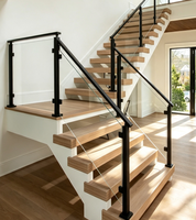 Système de garde-corps à câbles en acier inoxydable 304 moderne pour escaliers intérieurs, villas, hôtels, balcons – Résistant à l'eau et à la rouille