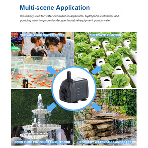ACvarium 순환 펌프 펌프 잠수정 물 펌프 25W 1500L/H 수족관 어항 연못 분수 수경재배 공기 냉각기 - Product Image 5