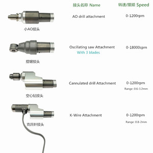 Trapano chirurgico ortopedico Micro multifunzione sega per trapano chirurgico veterinario con batteria - Product Image 3