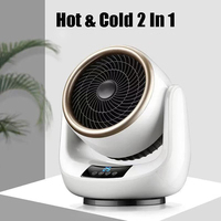 Petite minuterie à distance bureau chauffage rapide fil espace Air chaud radiateur électrique avec affichage secouant la tête pour l'intérieur de la maison hiver