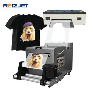 Erasmart Desktop terbaru mesin Dtf 2024 Mini Inkjet Printer semi-otomatis T Shirt mesin cetak A3 Dtf Printer