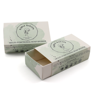 Eco Friendly Custom Kraft Paper Bar Handmade Soap Box Packaging Paper Box For Soaps