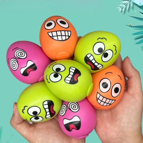 Easter Egg Squeeze Toy, Fun Stress - Relief Decompression Plaything for Easter, Fidget Toy