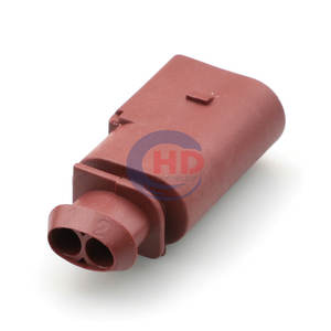 2路汽车母端子电气外壳交流压缩机连接器接线尾纤插座电缆插头1J0973822A - Product Image 3