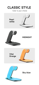 Meilleur vendeur 2024 sur Alibaba Produit le plus vendu Rapide pour AirPods Montre Téléphone Chargeur sans fil 6 en 1 - Product Image 3