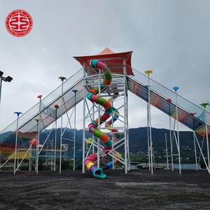 Manèges de parc d'attractions, aire de jeux extérieure pour enfants, jeux pour enfants, pont suspendu, aire de jeux extérieure, <span class=keywords><strong>filet</strong></span> d'escalade pour enfants, articles d'amusement - Product Image 1