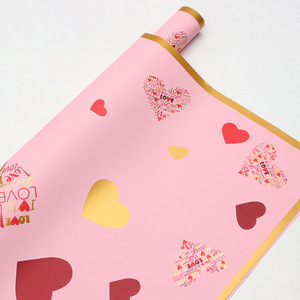 Оптовая продажа: Дизайнерская односторонняя бумага для упаковки цветов (для роз), романтическая бумага для букетов, материалы для флористов, DIY - Product Image 6