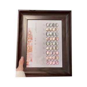 Ensemble de vernis à ongles gel effet œil de chat transparent 9 couleurs, gel magnétique pour ongles avec panneau d'affichage pour salon - Product Image 5