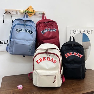 Large Capacity Unisex Multi-Functional Student Bags Factory Direct Wholesale Price Nylon Lining Zipper Fashion Style - Product Image 4
