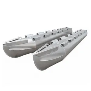 DIY özelleştirilmiş alüminyum yüzen Houseboat duba tüpler için tekne zemin kaplaması