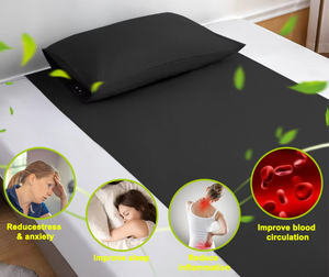 Sábana Plana Transpirable de Alta Calidad con Diseño de Plantas, 400 Hilos, Ecológica, para Camas de Adultos, para Hospitales y Hoteles - Product Image 1