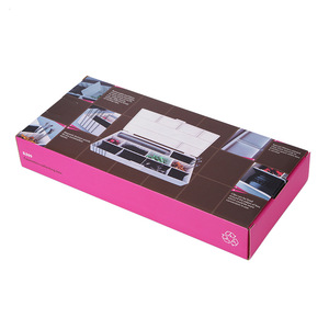 Hair Salon <b>Tool</b> Storage <b>Box</b> 14 Compartments Plastic Organizing Case For Hair Accessories Pink Black White Green - Product Image 3