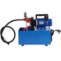 Equipo de Prueba de Presión Hidráulica en Oferta, Tanque de Agua Portátil de Acero, Bomba Hidráulica Eléctrica para Pruebas