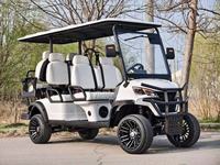 Voiturette de golf électrique 6 places en aluminium, véhicule utilitaire à énergie nouvelle, scooter de golf, voiturette de club, chariot électrique