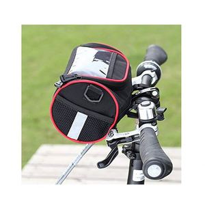Panier de vélo BSCI avec sacoche de guidon et bandoulière pour vélos de croisière, VTT et vélos de route (modèle 2019) - Product Image 6