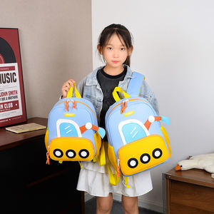 Zaino a doppia spalla della scuola materna del fumetto di moda 3D - Product Image 5