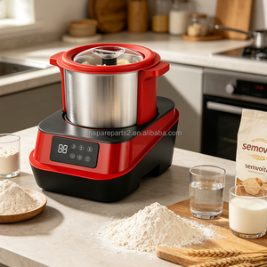 Machine électrique 6L multifonction intégrée pour la cuisson et le mélange, pour la préparation du Fufu, du Pounder d'igname, du Swallow et du Banku (Nigeria, Ghana) - Product Image 1