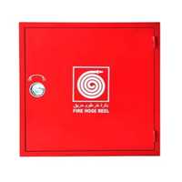 Accessoires d'équipement de lutte contre l'incendie en acier inoxydable : Armoire pour extincteur, Boîte pour enrouleur de tuyau d'incendie - Durable, Installation murale facile