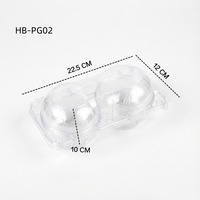 Conteneur en plastique pour fruits de haute qualité, boîtes en plastique pour raisins, emballage en plastique transparent, coque en plastique