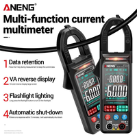 Multimètre à pince numérique ANENG ST212, 6000 points, intelligence automatique, testeur de courant et de tension CC/CA