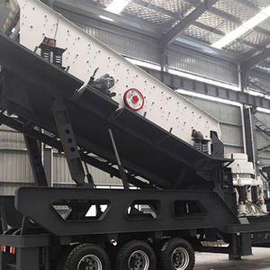 Usine de concassage portable de 100-200 tph en Chine, concasseur à cône mobile avec convoyeur, prix - Product Image 6