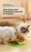 VaryWell Nouveau Jouet d'Exercice Interactif Écologique Anti-Fuite pour Chiens et Chats, Distributeur de Nourriture et Puzzle d'Entraînement IQ