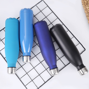 Bouteille d'eau isotherme en acier inoxydable, contenant en métal coloré, pour Sport, 1 pièce, offre spéciale, <span class=keywords><strong>2022</strong></span> - Product Image 4