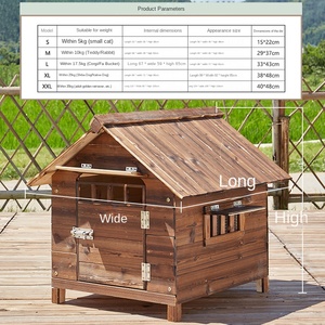 <span class=keywords><strong>Maison</strong></span> en bois pour chien - Product Image 3