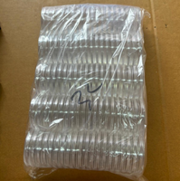Boîte à pièces de monnaie de 32 mm 32,5 mm, boîte à médailles, collection numismatique, capsule ronde en plastique transparent pour pièces de monnaie