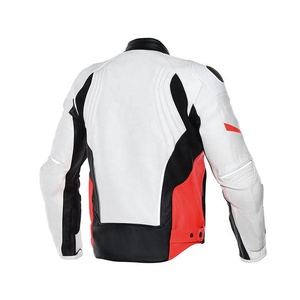 Vente en gros Moto Motards Marron foncé Respirant Hommes Moto Style Vintage Vestes en cuir de haute qualité - Product Image 3