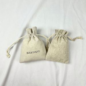 Factory Eco-friendly Custom Print Logo Jute Jewelry <b>Pouch</b> Plain Organic Jute <b>Drawstring</b> <b>Pouch</b> Small Jute Packaging Bag - Product Image 6