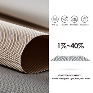 Persianas enrollables con energía solar para exteriores, Persianas con cremallera, listones, parasoles para Patio, excelente protección solar, persianas externas para exteriores - Product Image 4