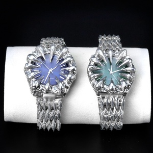 Reloj de Acero Inoxidable Personalizado para Hombre, Estilo Industrial, Postapocalíptico, Resistente, Correa de Metal, Accesorio Audaz - Product Image 6