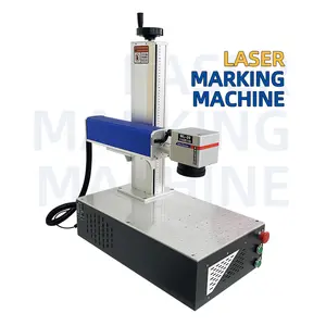 Co2 UV-Laser markierung Metall laser gravur maschine 50w 30w 20w Faserlaser markier maschine