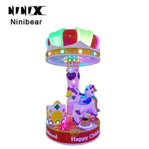 Máquina de Juegos Arcade, Carrusel Operado con Monedas, Equipo para Parques de Diversiones, Área de Juegos Interior para Niños - Product Image 2